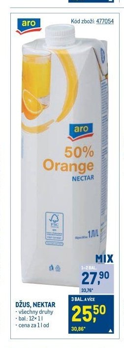 ARO 50% ORANGE NECTAR