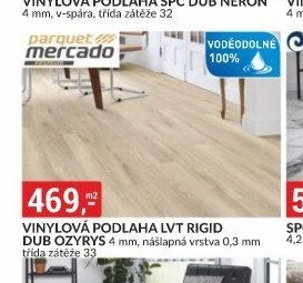 VINYLOVÁ PODLAHA LVT RIGID DUB OZYRYS