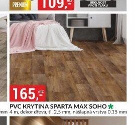 PVC KRYTINA SPARTA MAX SOHO