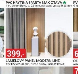 LAMELOVÝ PANEL MODERN LINE
