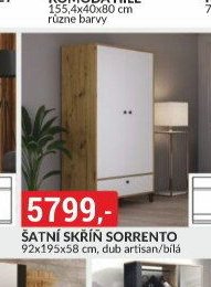 ŠATNÍ SKŘÍŇ SORRENTO