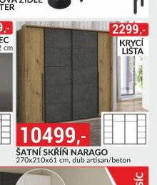 ŠATNÍ SKŘÍŇ NARAGO