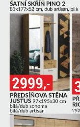 PŘEDSÍŇOVÁ STĚNA JUSTUS