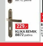 Klika Remik, BB72 patina