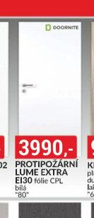 Dveře protipožární Lume Extra, bílá