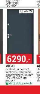 Dveře Vigo, antracit