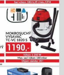Mokrosuchý vysavač TC-VC 1820 S