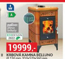 Kachlová kamna Picobello