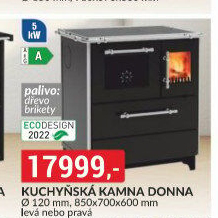 Kuchyňská kamna Donna