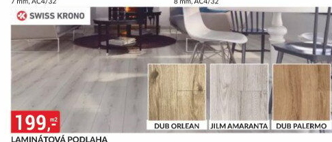 Laminátová podlaha Swiss Krono