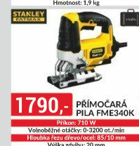 Přímočará pila FME340K Stanley FatMax