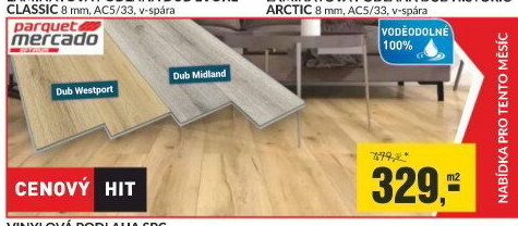 Vinylová podlaha Parquet Mercado