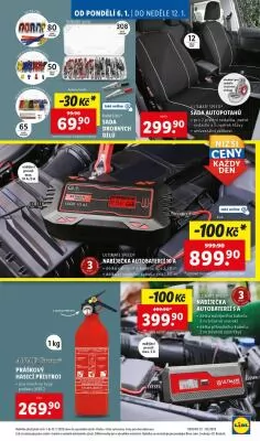akční leták Lidl 6.1.2025-12.1.2025
