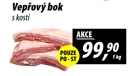 Vepřový bok s kostí