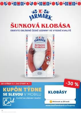 akční leták Kaufland 8.1.2025-14.1.2025