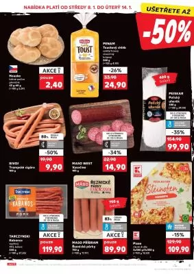 akční leták Kaufland 8.1.2025-14.1.2025