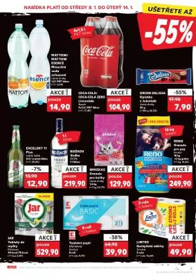 akční leták Kaufland 8.1.2025-14.1.2025