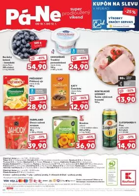 akční leták Kaufland 8.1.2025-14.1.2025