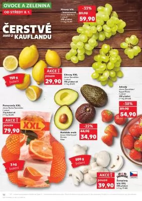 akční leták Kaufland 8.1.2025-14.1.2025