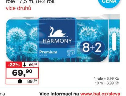 Harmony toaletní papír