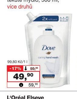 Dove tekuté mýdlo, 500 ml