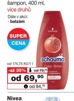 Schauma šampon, 400 ml