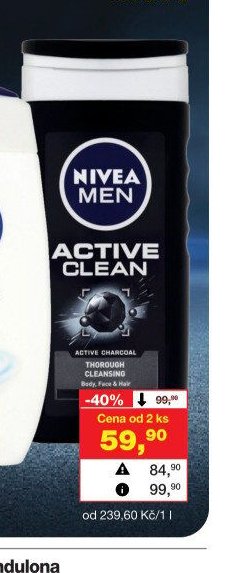 Nivea sprchový gel pro muže, 250 ml