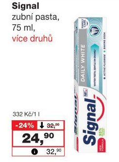 Signal zubní pasta, 75 ml