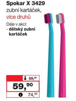 Spokar X 3429 zubní kartáček
