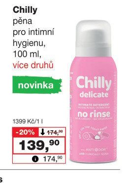 Chilly pěna pro intimní hygienu