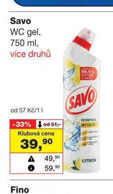 Savo WC gel