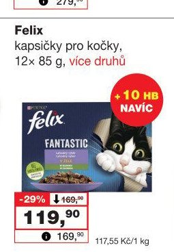 Felix kapsičky pro kočky