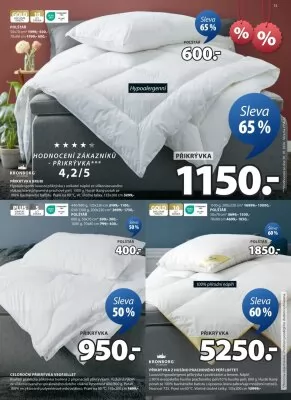 akční leták Jysk 1.1.2025-2.2.2025