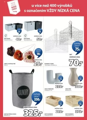 akční leták Jysk 1.1.2025-2.2.2025