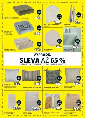 akční leták Jysk 1.1.2025-2.2.2025