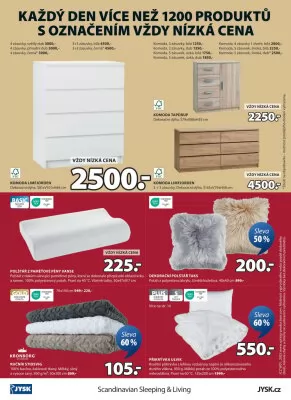 akční leták Jysk 1.1.2025-2.2.2025