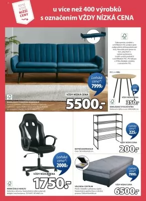 akční leták Jysk 1.1.2025-2.2.2025