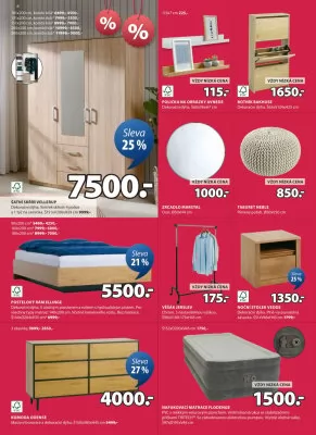 akční leták Jysk 1.1.2025-2.2.2025