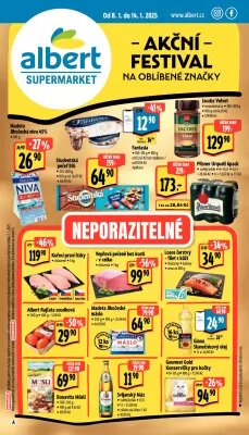 akční leták Albert 8.1.2025-14.1.2025