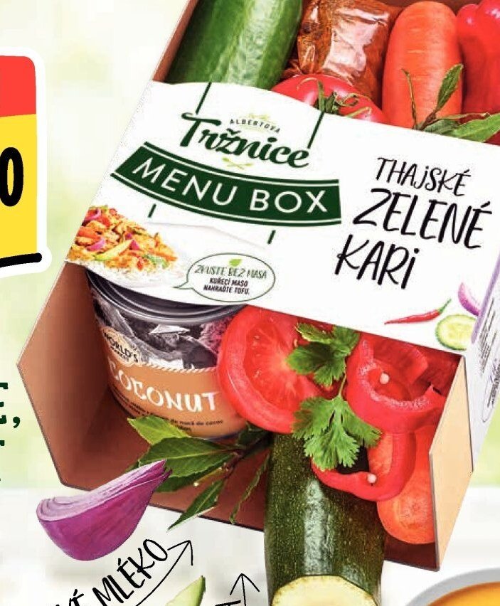Albert Menu box Thajské zelené kari