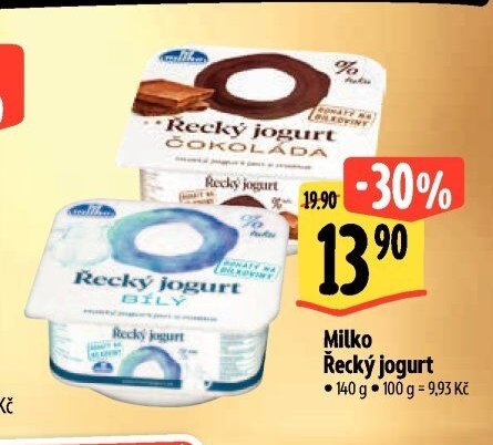 Milko Řecký jogurt
