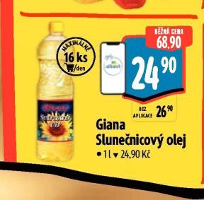 Giana Slunečnicový olej
