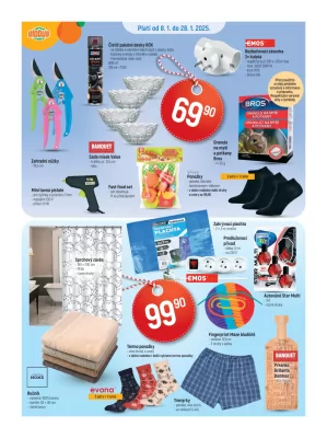 akční leták Globus 8.1.2025-14.1.2025