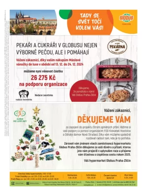 akční leták Globus 8.1.2025-14.1.2025