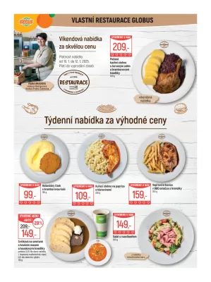 akční leták Globus 8.1.2025-14.1.2025