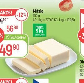 Máslo 250 g