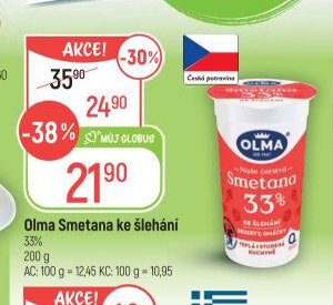 Olma Smetana ke šlehání 33%