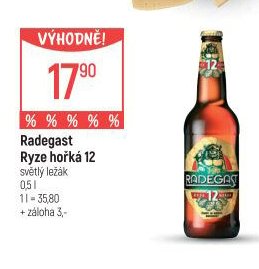 Radegast Ryze hořká 12