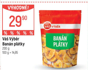 Banán sušený Váš Výběr