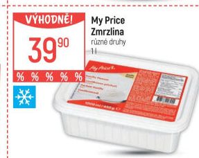 Mražený krém My Price
